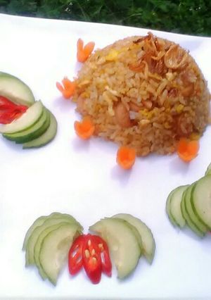 Foto resep Nasi goreng sosis