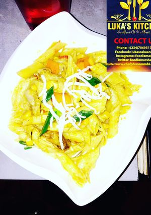 A picture of Penne and Chicken Recipe.
