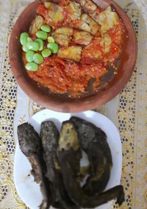 Foto resep Lele Penyet Terong dan Petai