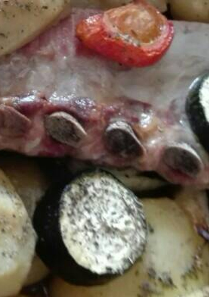 Una foto de Costillar al horno