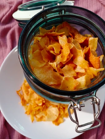 Langkah Gampang Membikin Resep 4. KERIPIK SINGKONG - Renyah, Anti Gagal yang Bikin Ngiler Anti Ribet, Lezat