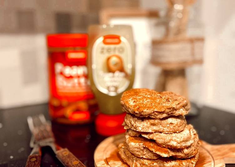 PANQUECAS DE COCO E MANTEIGA DE AMENDOIM! 🍌🥜