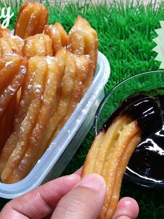 Foto resep Churros saus coklat