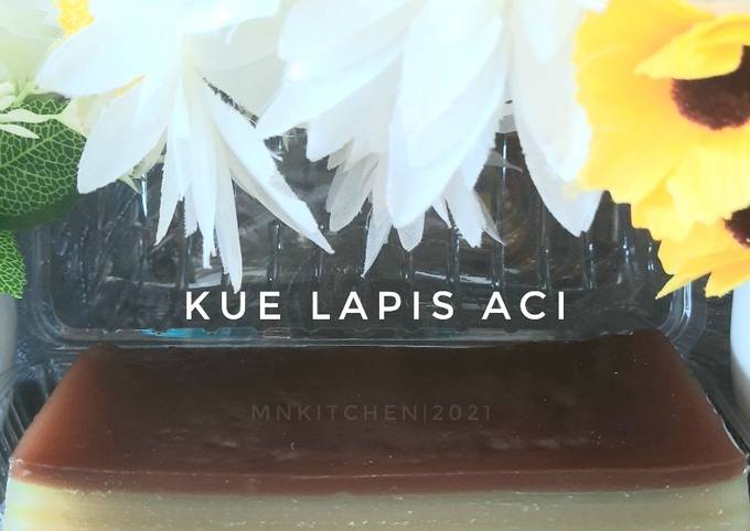 Rahasia Membuat Kue Lapis Aci, Sempurna