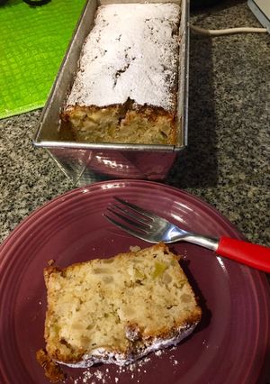 Una foto de Budín de manzana RRR (RE Fácil, Rápido y RICO