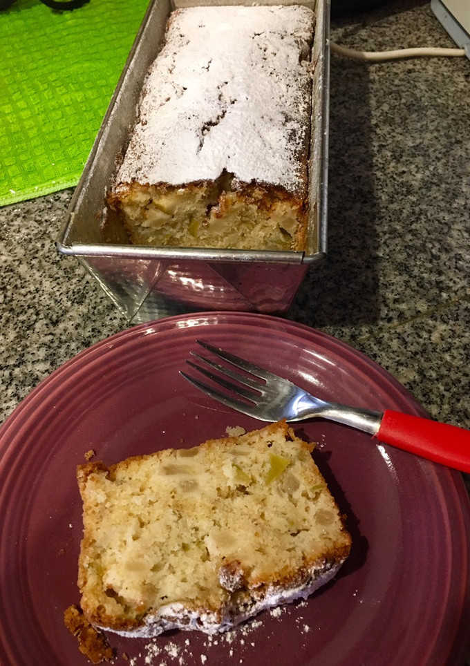 Una foto de Budín de manzana RRR (RE Fácil, Rápido y RICO