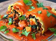 A picture of chorizo spinach