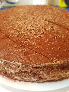 Gluténmentes kávétorta recept fotója