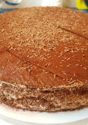 Gluténmentes kávétorta recept fotója
