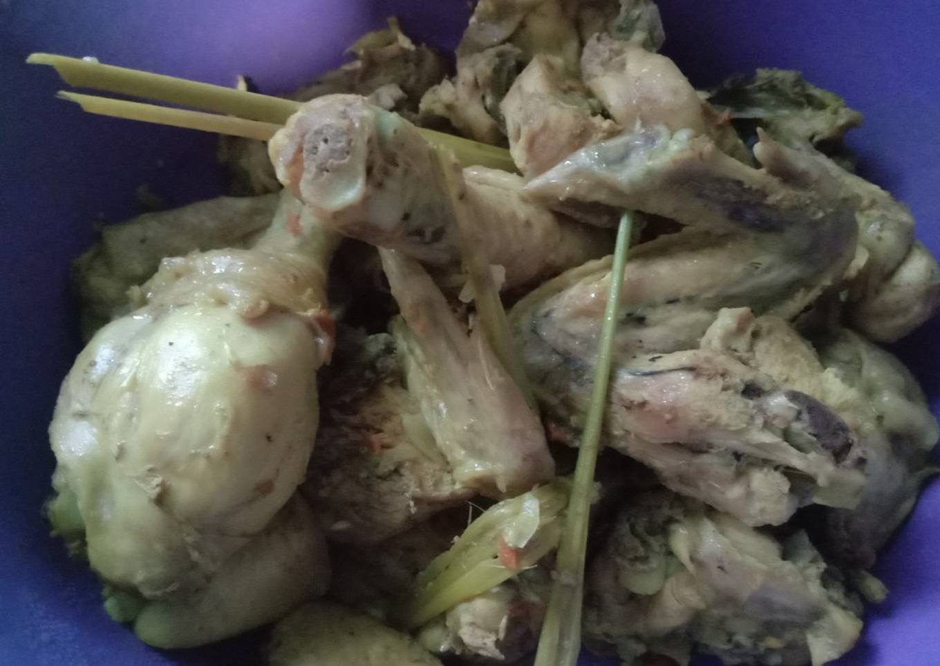 Kukus ayam goreng