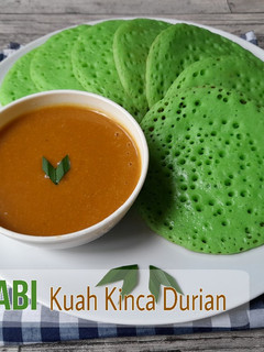 Foto resep SERABI kuah kinca durian