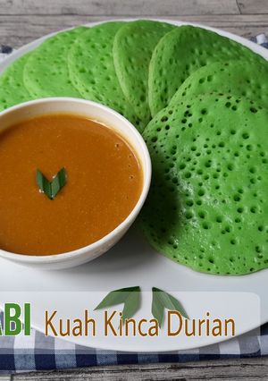 Foto resep SERABI kuah kinca durian