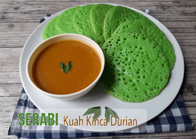 Resep Serabi Kuah Kinca Durian Oleh Olive Bunda Qonita Cookpad