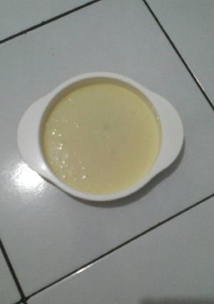 Foto resep Bubur Kentang kuning Telur Puyuh MPASI