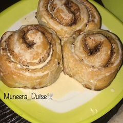 A picture of Cinnamon rolls.