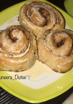 A picture of Cinnamon rolls.