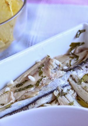 Una foto de Boquerones en vinagre