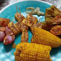 A picture of Grilled panneer.