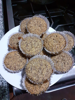 Una foto de Muffins de Avena y banana