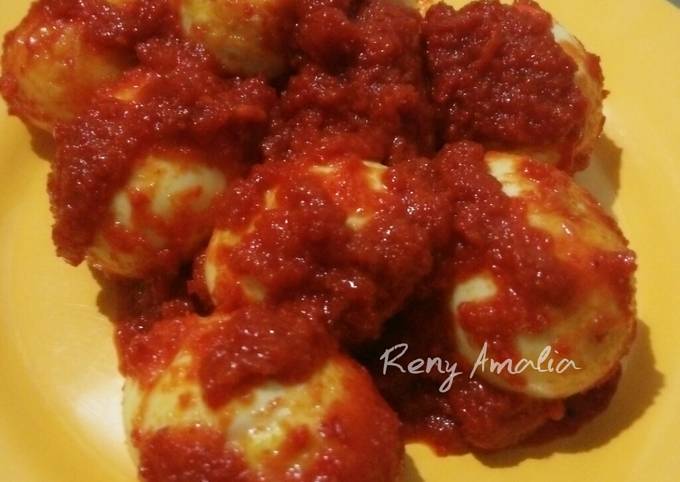 Bagaimana Membuat Telor Balado Telur Sambal Balado Sederhana Anti Gagal