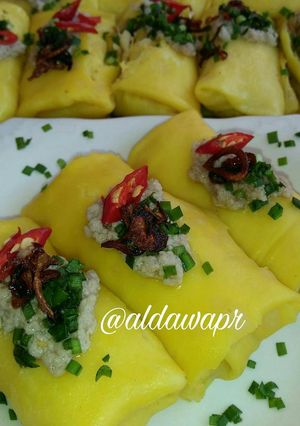Foto resep Dadar Jiwo khas palembang