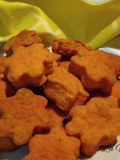 Una foto de Galletas de gazpacho