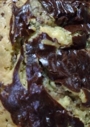 Foto resep Marmer cake (versi 1 mangkok)