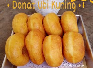 Foto resep 20. Donat Ubi Kuning