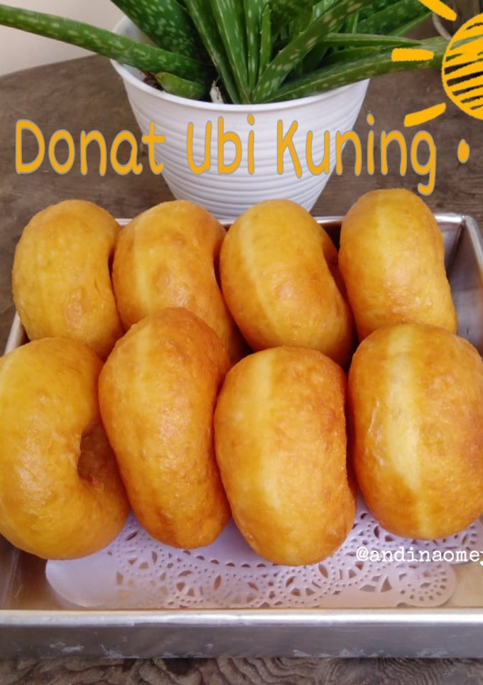Foto resep 20. Donat Ubi Kuning