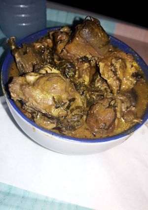 A picture of Banga soup.