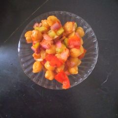 A picture of Chickpea salad.