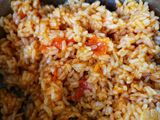 O meu arroz de tomate
