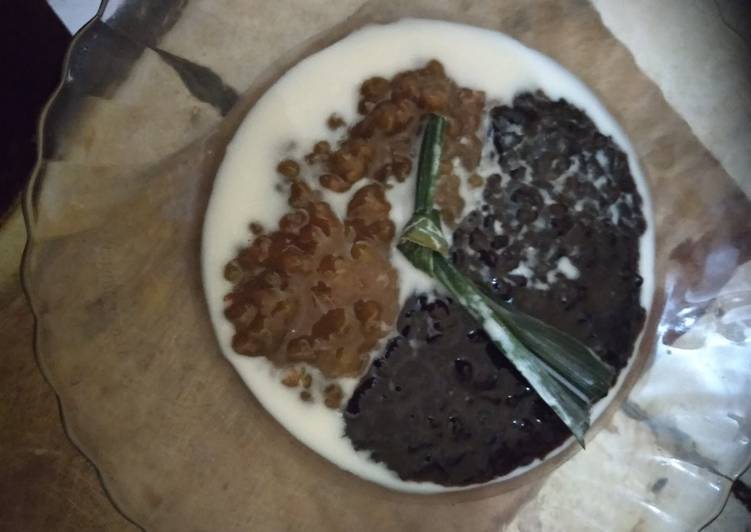 Bubur Kacang Hijau dan Ketan Hitam