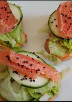 Una foto de Garvlax de Salmón