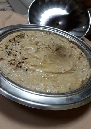 صورة لوصفة عصيدة التمر بالأعشاب