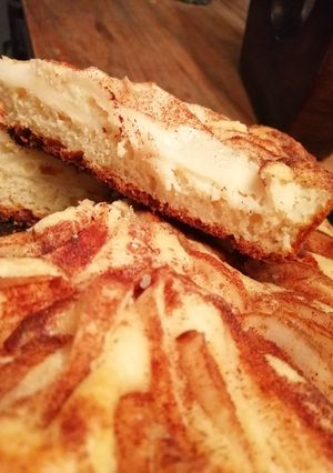 Una foto de Torta de peras