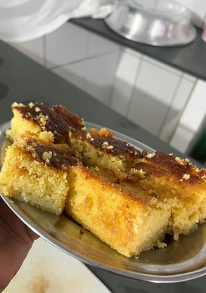 Foto de Bolo de Fubá de Padaria