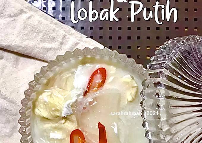 Resipi Masak Lemak Fuchuk Dan Lobak Putih Oleh Sarah Amani Cookpad