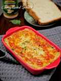 Baked Spinach Horenzo With Cheese - Creamy Steakhouse Bayam Keju Panggang