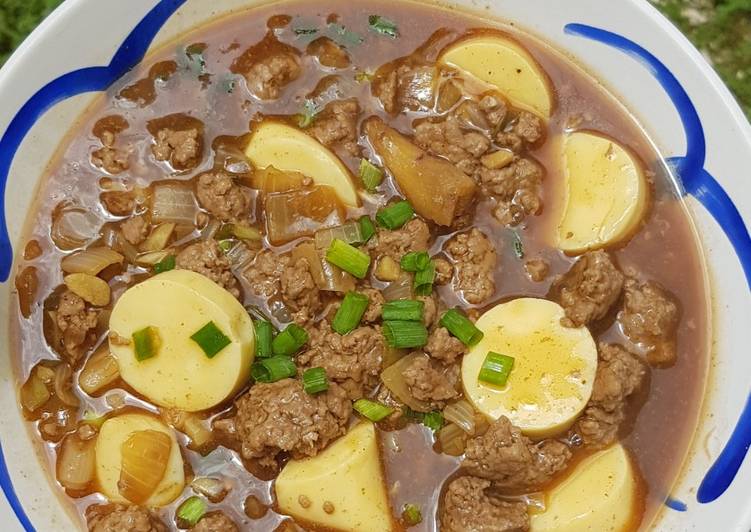 Resep 42.Mapo Tofu Daging Sapi 🥩 😻 Anti Gagal