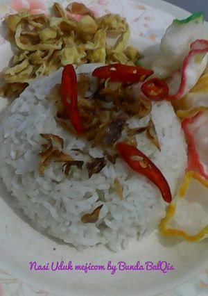 Foto resep Nasi uduk mejicom