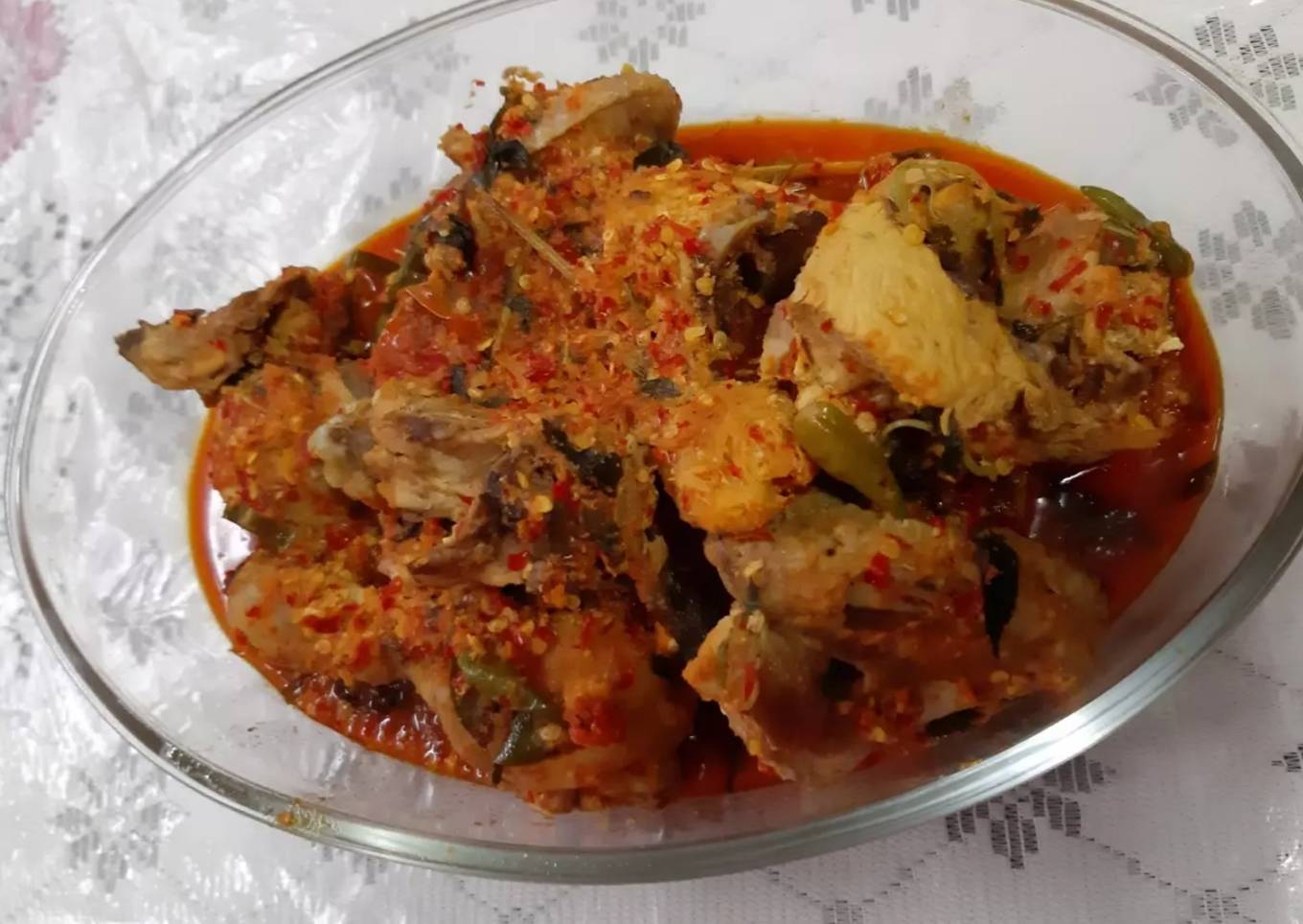 kemangi ayam woku