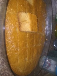 صورة لوصفة الكيكة الاسفنجية (الاقتصادية)