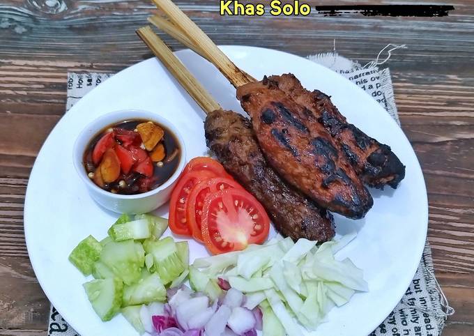 Resep Sate Buntel Daging Sapi Khas Solo Oleh Rachma Nita Cookpad