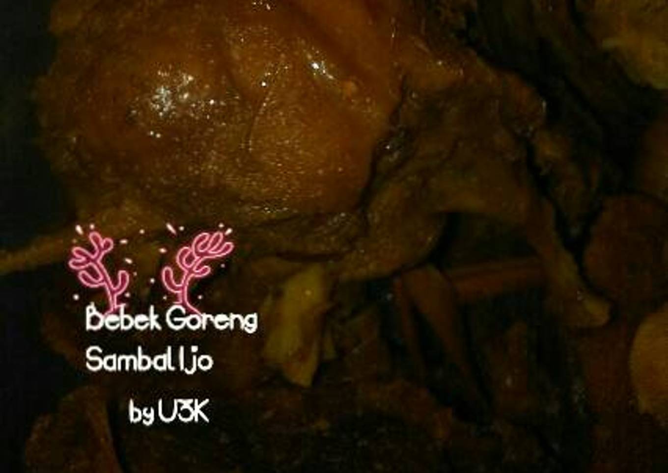 Bebek Goreng Sambal ijo