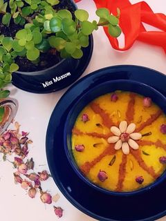 عکسی از دستور شله زرد