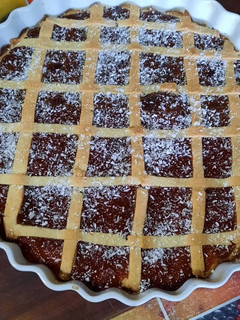 Una foto de Pasta Frola Dulce de Leche y Membrillo