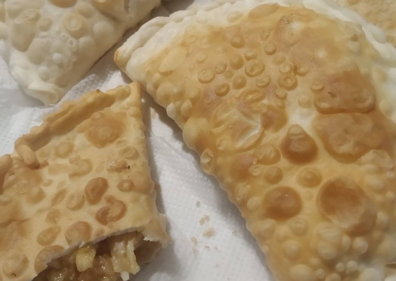 Empanadas de Mejido, receta ecuatoriana