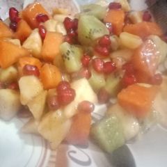 A picture of Fruit chaat.