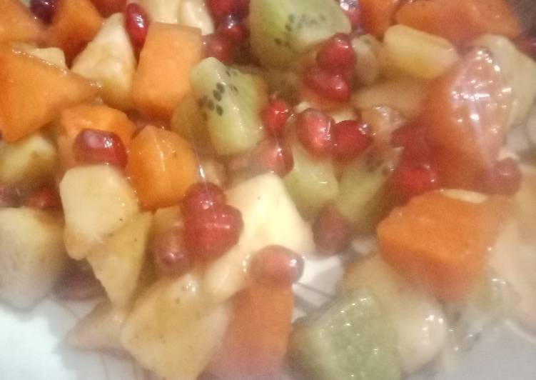 Simple Way to Make Super Quick Homemade Fruit chaat